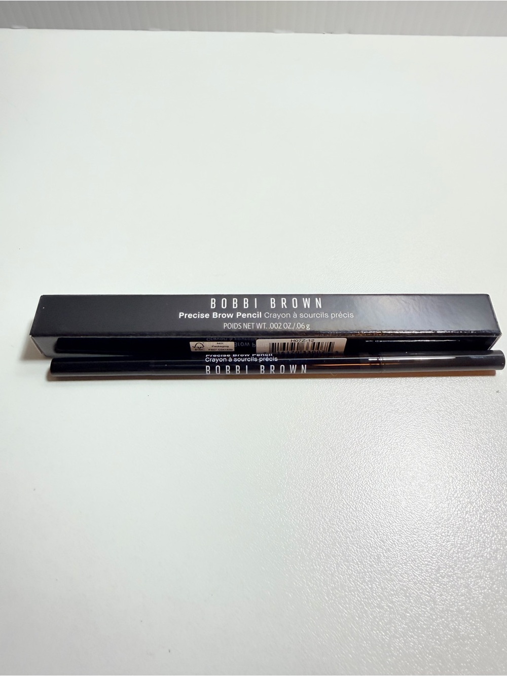 Bobbi Brown Precise Brow Pencil in Black NEW